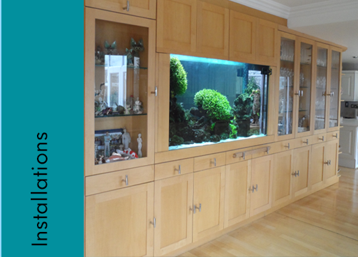 designer fish tanks